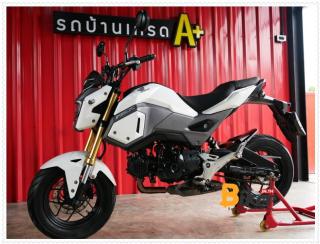 HONDA MSX 125SF สีขาวรุ่นไฟหน้า LED ผ่อนได้ (#M2022091811) 